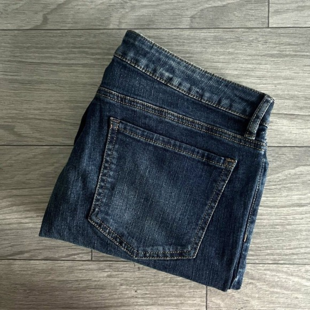 Orvis Women's Mid Rise Straight Crop Denim Jeans‎ Size 12 NWT